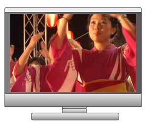 踊りの輪が広がる野々市じょんからまつり