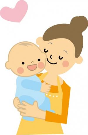 お母さんと赤ちゃん