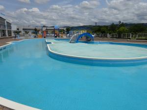 屋外プールの画像