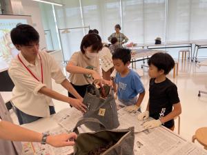 SDGsワークショップ(コンポスト)