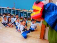 獅子舞と４歳児