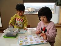 １歳児　絵合わせ