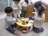 １歳児　ままごと
