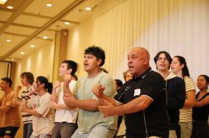 ギズボーン市学生友好訪問団ウェルカムパーティー