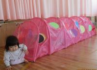 こいのぼりから出てきた！