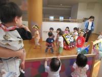 2歳児のおみこしわっしょい
