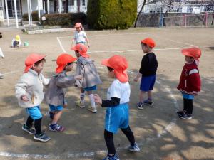 4歳児園庭