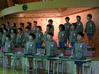 5歳児　みんなで合奏をしたよ。歌もうたったよ！
