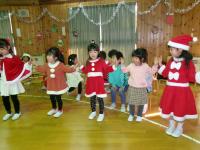 クリスマス会　みんなでおどったよ