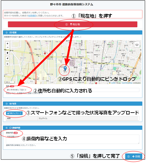サイト画面