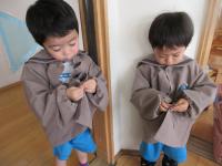 ３歳児　こあら組　制服