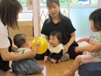 はいどーぞってリズムに合わせて