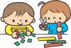 工作する子どもイラスト
