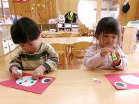 2歳児　こいのぼり製作