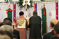 献穀田御抜穂式の様子14の画像