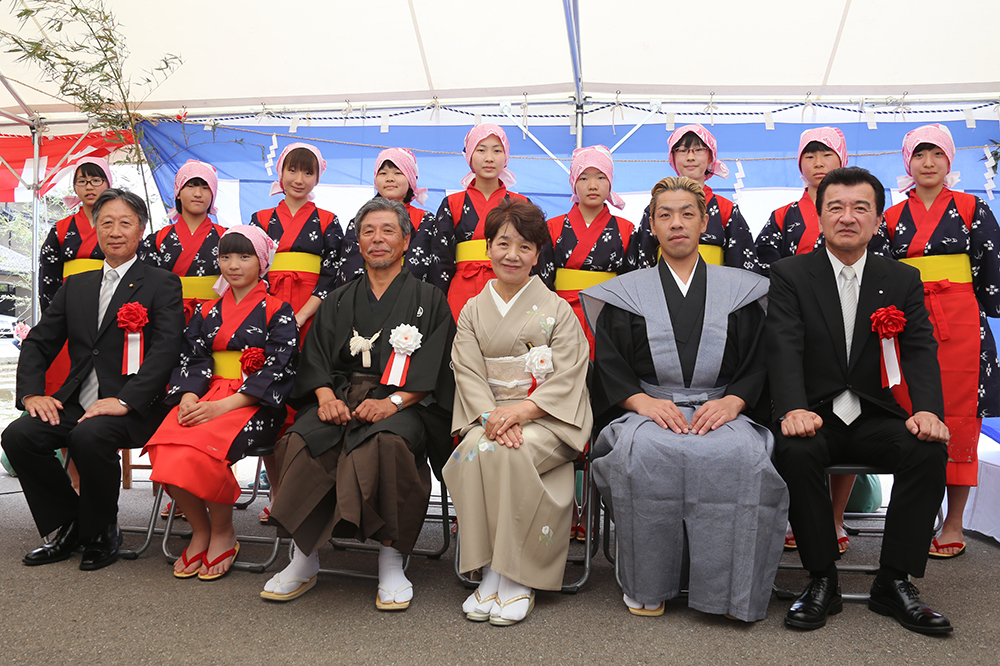 献穀田御田植式の画像