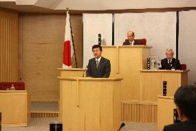 平成23年第2回（4月）野々市町議会臨時会のようすの画像1