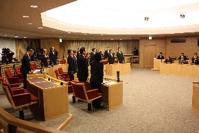 平成23年第2回（4月）野々市町議会臨時会のようすの画像2
